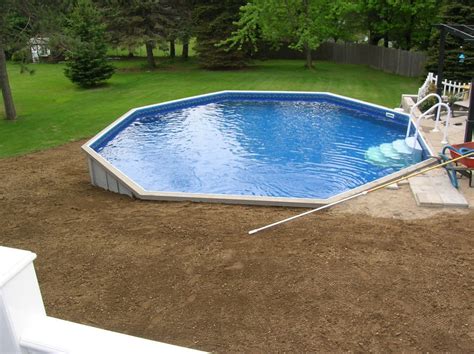 This material is relatively thick and will wear relatively well over time. . How to level an above ground pool